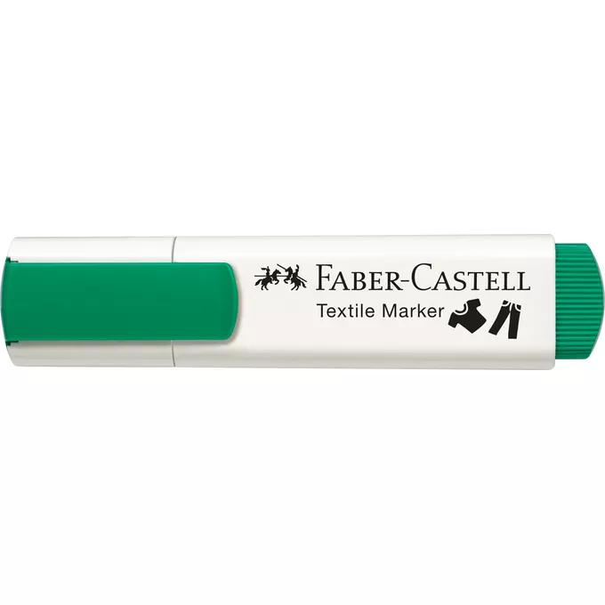 MARKER DO TKANIN FABER-CASTELL, ZIELONY