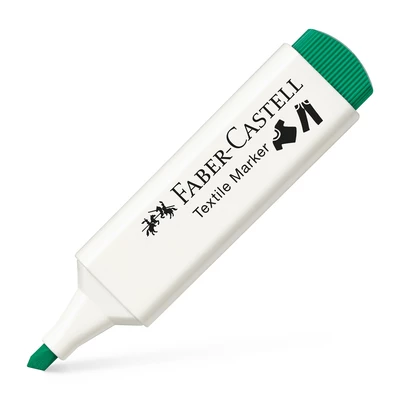 MARKER DO TKANIN FABER-CASTELL, ZIELONY