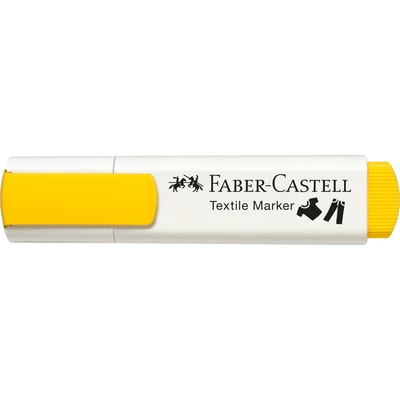 MARKER DO TKANIN FABER-CASTELL, ŻÓŁTY