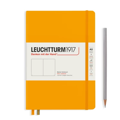 NOTATNIK A5 RISING COLOURS LEUCHTTURM1917, TWARDA OPRAWA, RISING SUN (WSCHODZĄCE SŁOŃCE)