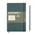 NOTATNIK LEUCHTTURM1917 PAPERBACK B6+, MIĘKKA OPRAWA, ANTRACYTOWY