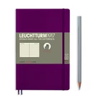 NOTATNIK LEUCHTTURM1917 PAPERBACK B6+, MIĘKKA OPRAWA, BORDOWY