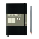 NOTATNIK LEUCHTTURM1917 PAPERBACK B6+, MIĘKKA OPRAWA, CZARNY