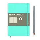 NOTATNIK LEUCHTTURM1917 PAPERBACK B6+, MIĘKKA OPRAWA, JASNONIEBIESKI