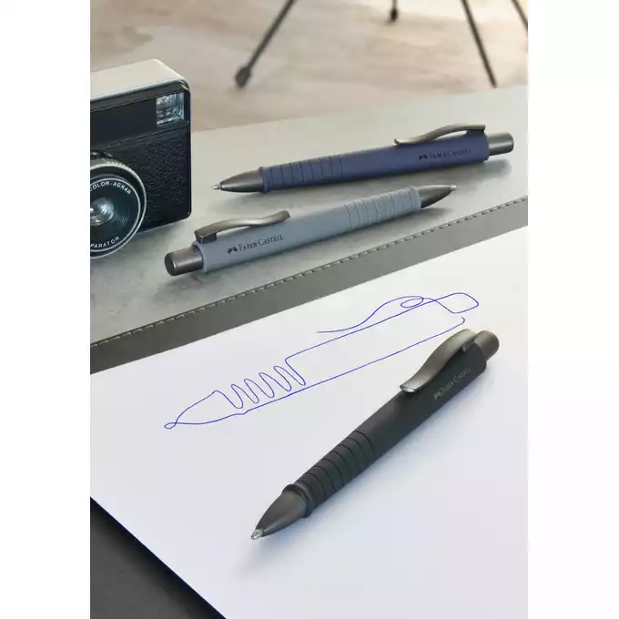 DŁUGOPIS POLY BALL URBAN XB FABER-CASTELL, GRAFITOWY