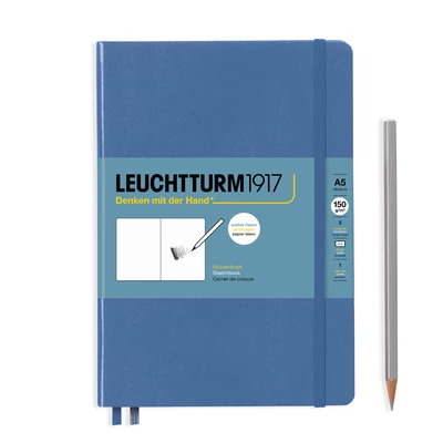 SZKICOWNIK LEUCHTTURM1917 MEDIUM (A5) DENIM (JEANSOWY)