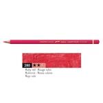 Kredka Caran d'Ache Pablo, kolor 280 Ruby Red - Rubinowa