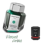 Atrament Chromatics Caran d'Ache, kolor Vibrant Green (Żywy Zielony)