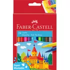 FLAMASTRY ZAMEK FABER-CASTELL, 12 KOLORÓW