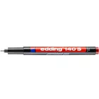 FOLIOPIS - MARKER NIEZMYWALNY EDDING 0,3MM , CZERWONY