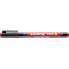 FOLIOPIS - MARKER NIEZMYWALNY EDDING 0,3MM , CZERWONY