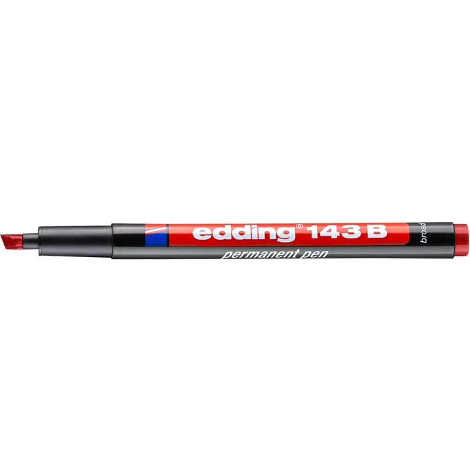 FOLIOPIS - MARKER NIEZMYWALNY EDDING 1-3MM CZERWONY