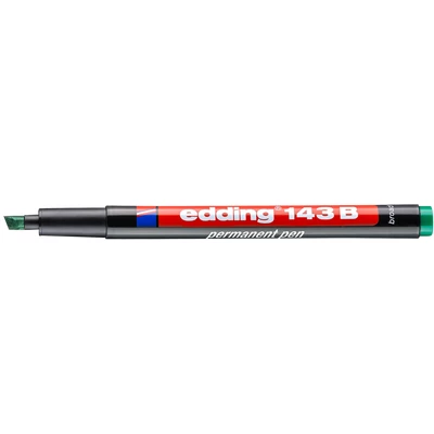 FOLIOPIS - MARKER NIEZMYWALNY E-143 B EDDING 1-3MM ZIELONY