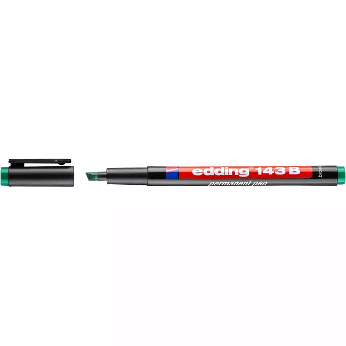 FOLIOPIS - MARKER NIEZMYWALNY EDDING 1-3MM ZIELONY