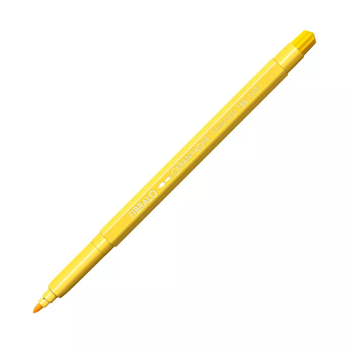 Flamaster Caran d'Ache Fibralo, 010 Żółty