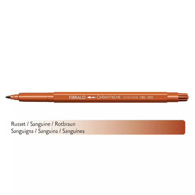 Flamaster Caran d'Ache Fibralo, 065 Brunatny