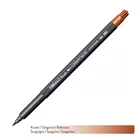 Flamaster Caran d'Ache Fibralo Brush, 065 Brunatny