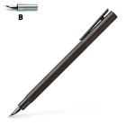 PIÓRO WIECZNE NEO SLIM ALUMINIUM FABER-CASTELL, GUN METAL - Stalówka: B - gruba