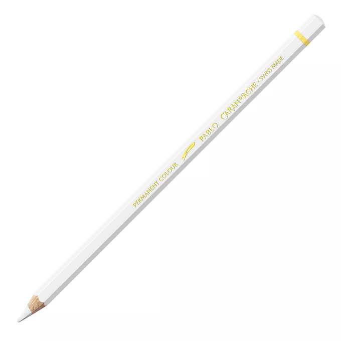 Kredka Caran d'Ache Pablo, kolor 001 White