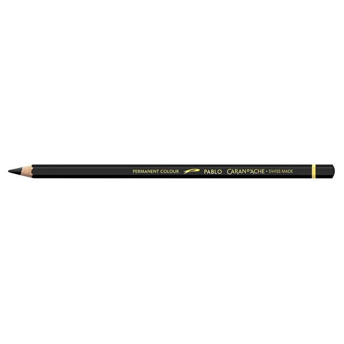 Kredka Caran d'Ache Pablo, kolor 009 Black