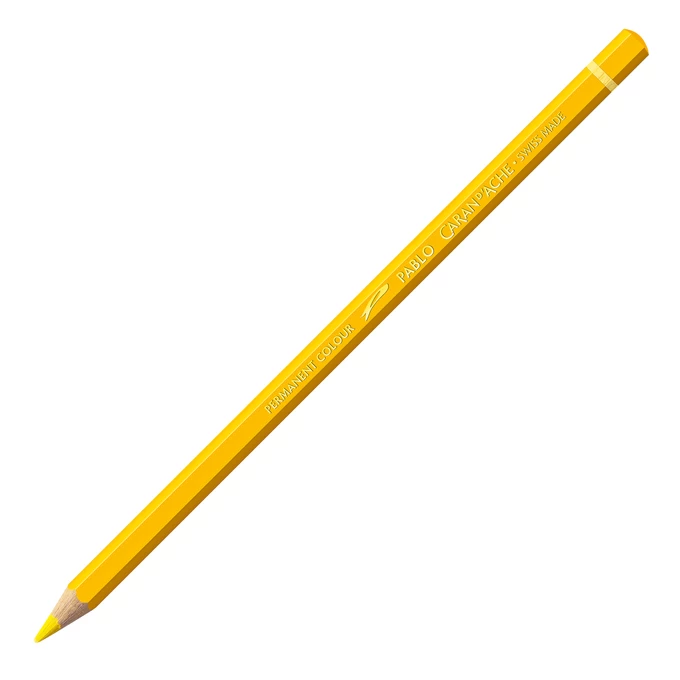 Kredka Caran d'Ache Pablo, kolor 010 Yellow