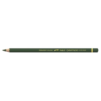 Kredka Caran d'Ache Pablo, kolor 019 Olive Black - Oliwkowy Czarny 