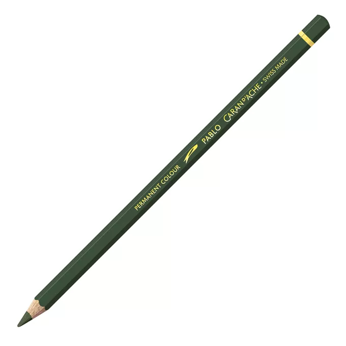 Kredka Caran d'Ache Pablo, kolor 019 Olive Black