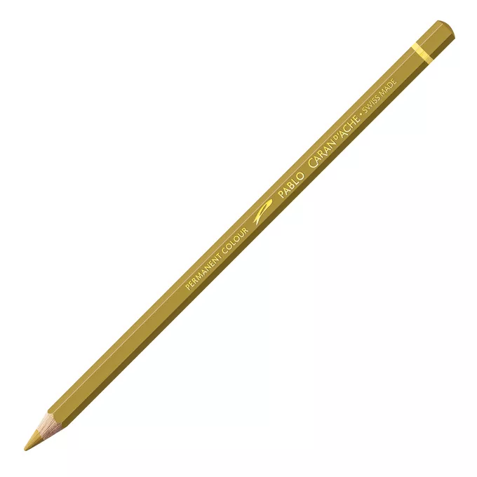 Kredka Caran d'Ache Pablo, kolor 025 Green Ochre