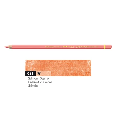 Kredka Caran d'Ache Pablo, kolor 051 Salmon