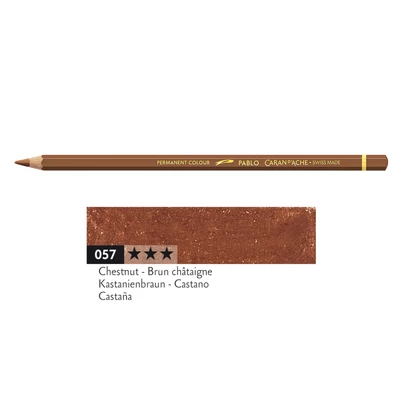 Kredka Caran d'Ache Pablo, kolor 057 Chestnut