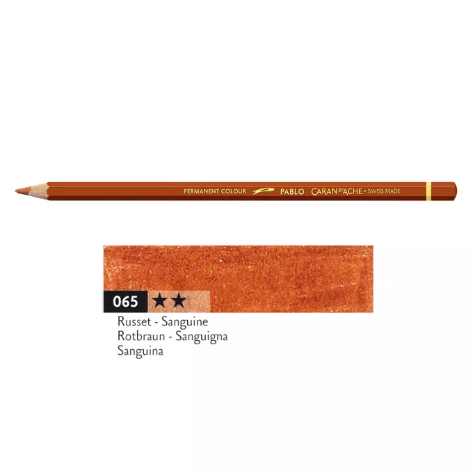 Kredka Caran d'Ache Pablo, kolor 065 Russet