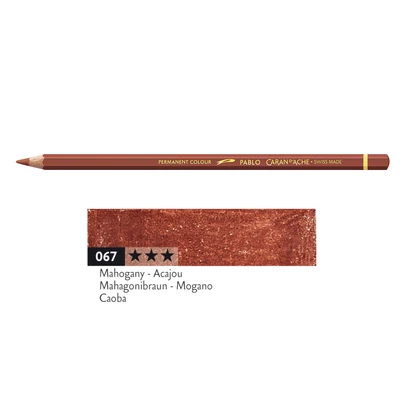 Kredka Caran d'Ache Pablo, kolor 067 Mahogany