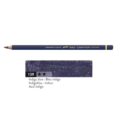 Kredka Caran d'Ache Pablo, kolor 139 Indigo Blue