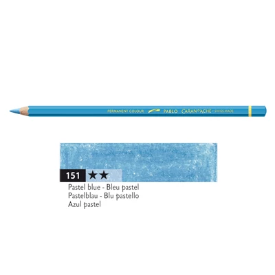 Kredka Caran d'Ache Pablo, kolor 151 Pastel Blue