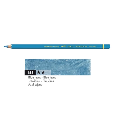 Kredka Caran d'Ache Pablo, kolor 155 Blue Jeans