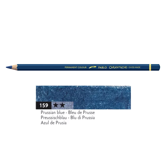 Kredka Caran d'Ache Pablo, kolor 159 Prussian Blue