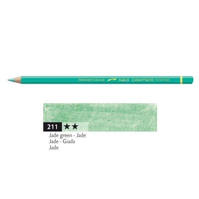 Kredka Caran d'Ache Pablo, kolor 211 Jade Green