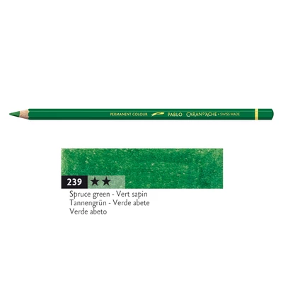 Kredka Caran d'Ache Pablo, kolor 239 Spruce Green