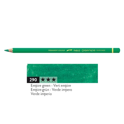 Kredka Caran d'Ache Pablo, kolor 290 Empire Green