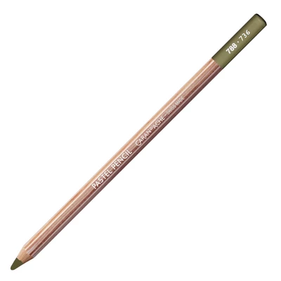 Kredka pastelowa Pastel Pencils Caran d'Ache, kolor 736 Brown Olive 50%