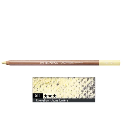 Kredka pastelowa Pastel Pencils Caran d'Ache, kolor 011 Pale Yellow