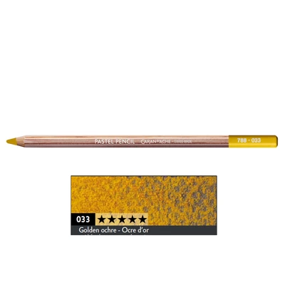 Kredka pastelowa Pastel Pencils Caran d'Ache, kolor 033 Golden Ochre