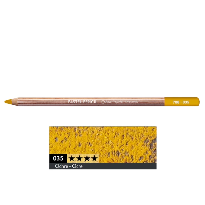 Kredka pastelowa Pastel Pencils Caran d'Ache, kolor 035 Ochre