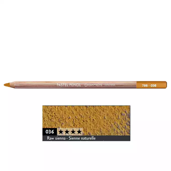 Kredka pastelowa Pastel Pencils Caran d'Ache, kolor 036 Raw Sienna