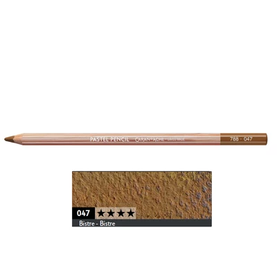 Kredka pastelowa Pastel Pencils Caran d'Ache, kolor 047 Bistre