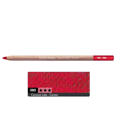 Kredka pastelowa Pastel Pencils Caran d'Ache, kolor 080 Carmine Lake