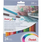 Kredki akwarelowe Pentel, 24 kolory