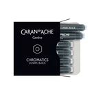 Naboje atramentowe Chromatics Caran d'Ache, kolor Cosmic Black (czarny)