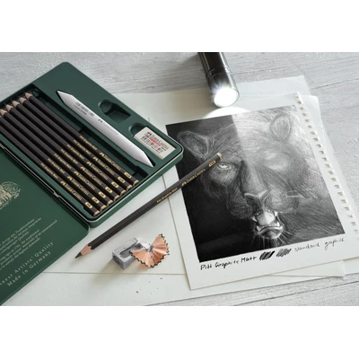 OŁÓWEK ARTYSTYCZNY PITT GRAPHITE MATT FABER-CASTELL, TWARDOŚĆ 10B