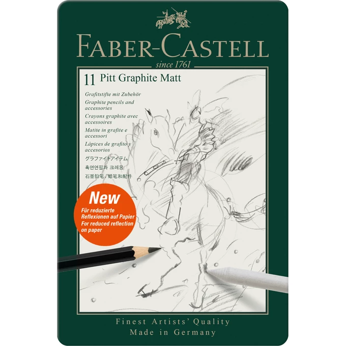 OŁÓWEK ARTYSTYCZNY PITT GRAPHITE MATT FABER-CASTELL